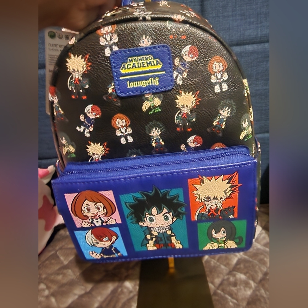 My Hero Academia Loungefly backpack BNWT